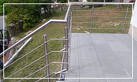 Edelstahl-Treppengeländer