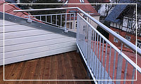 Edelstahl-Balkongelände